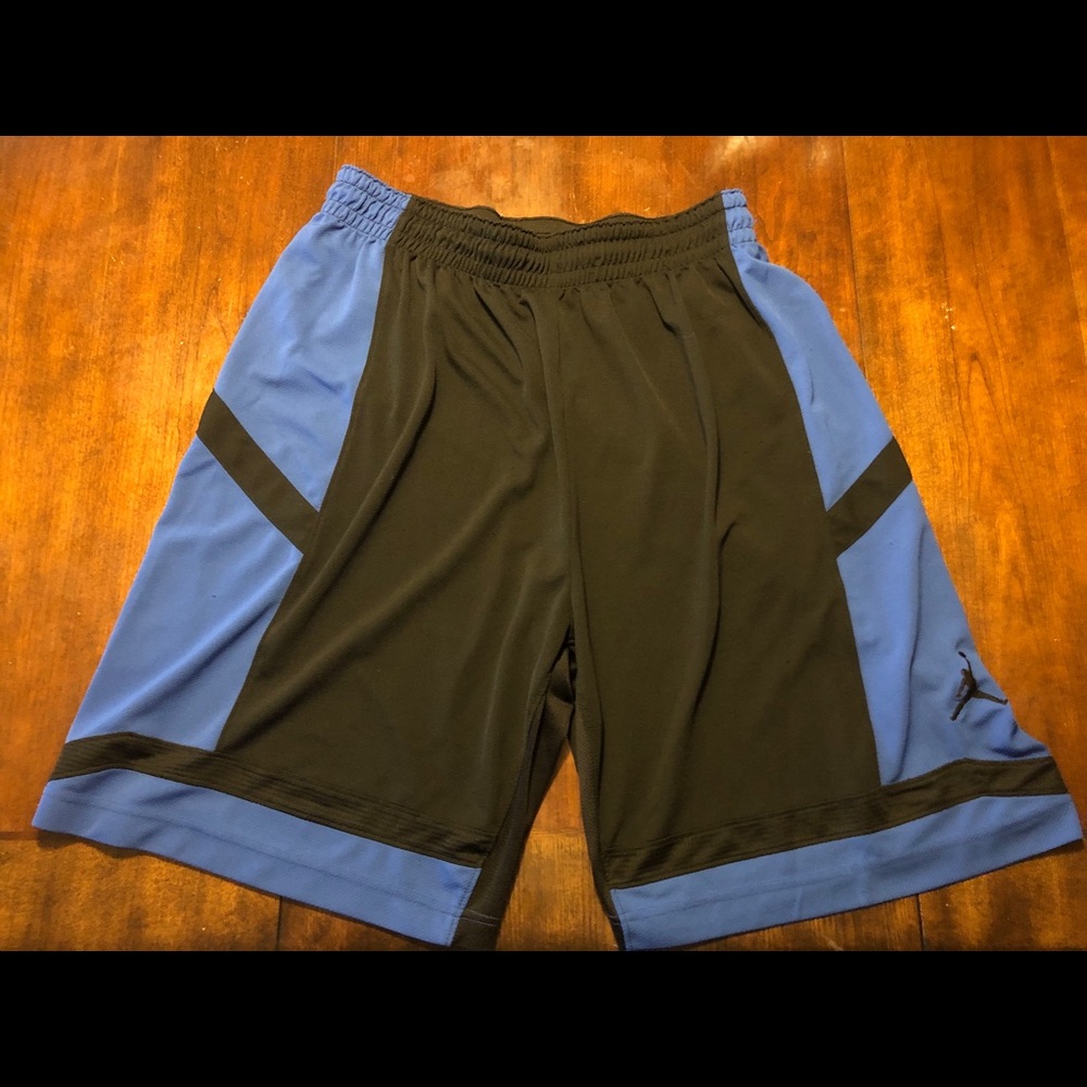 Jordan basketball shorts.